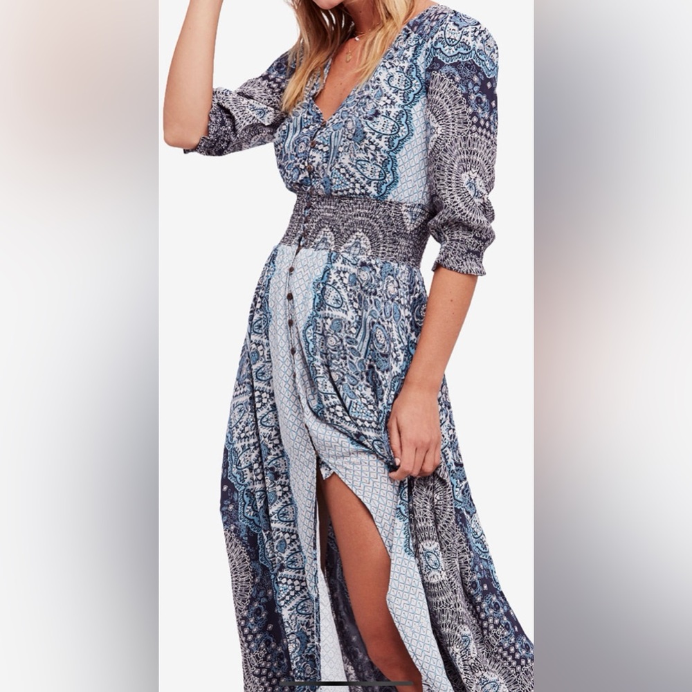 NWTA Free People Mexicali Rose Maxi Dress XS